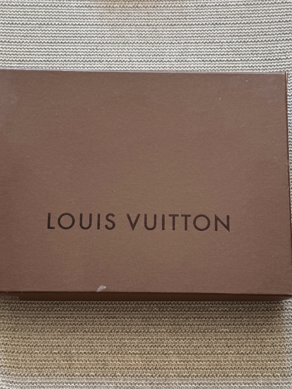 Louis Vuitton Vintage Brown Storage / Presentation Box